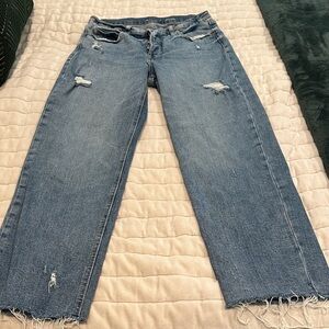 Old Navy Sky High Straight Ankle Jeans Size 10